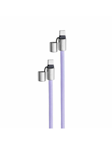 CABLE USB-C TO USB-C 1.65M/LANYARD PURPLE 7991003 INTENSO