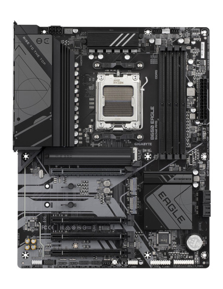 Mainboard, GIGABYTE, AMD B650, Socket AM5, ATX, RAM DDR5-SDRAM, 4xSlots, 3xNumber of M.2 (M) slots, B650 EAGLE AX (rev. 1.2), B
