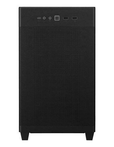 Case, ASUS, Prime AP201 Tempered Glass, Micro, Not included, MicroATX, MiniITX, Colour Black, PRIMEAP201TG