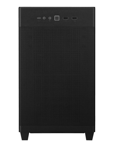 Case, ASUS, Prime AP201 Tempered Glass, Micro, Not included, MicroATX, MiniITX, Colour Black, PRIMEAP201TG