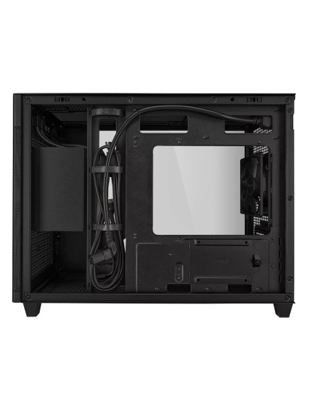 Case, ASUS, Prime AP201 Tempered Glass, Micro, Not included, MicroATX, MiniITX, Colour Black, PRIMEAP201TG