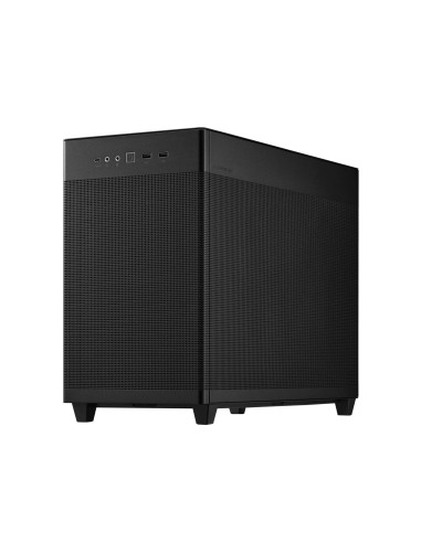 Case, ASUS, Prime AP201 Tempered Glass, Micro, Not included, MicroATX, MiniITX, Colour Black, PRIMEAP201TG