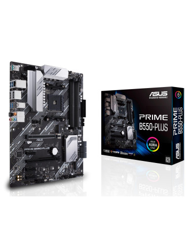 Mainboard, ASUS, AMD B550, SAM4, ATX, 3xPCI-Express 3.0 1x, 1xPCI-Express 3.0 16x, 2xM.2, 1xPCI-Express 4.0 16x, Memory DDR4, M