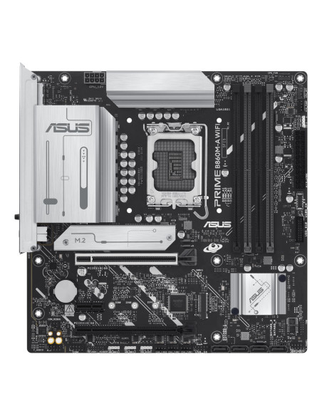 Mainboard, ASUS, Intel B860 Express, LGA1851, Micro-ATX, Memory DDR5, Memory slots 4, 1xPCI-Express 4.0 1x, 1xPCI-Express 4.0 1