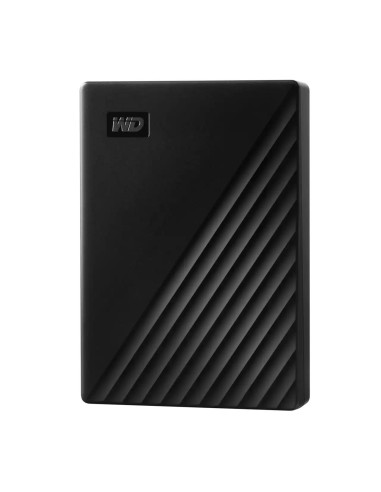 External HDD, WESTERN DIGITAL, My Passport, 6TB, USB 2.0, USB 3.2, Colour Black, WDBR9S0060BBK-WESN