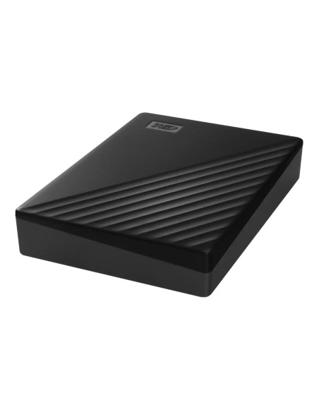 External HDD, WESTERN DIGITAL, My Passport, 6TB, USB 2.0, USB 3.2, Colour Black, WDBR9S0060BBK-WESN