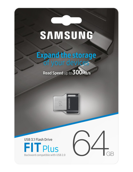 MEMORY DRIVE FLASH USB3.1 64GB/FIT PLUS MUF-64AB/APC SAMSUNG