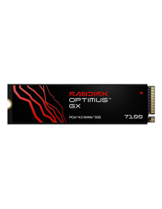 SSD, SANDISK, 500 GB, M.2, PCI Express 4.0, NVMe Yes, Write speed 5800 MB/s, Read speed 6800 MB/s, MTBF 1750000 h, 300xTBW rati