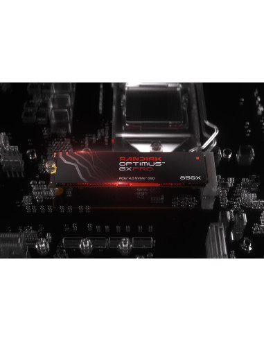 SSD, SANDISK, 1200xTBW rating, MTBF 1750000 h, Read speed 7300 MB/s, Write speed 6600 MB/s, NVMe Yes, PCI Express 4.0, M.2, 200