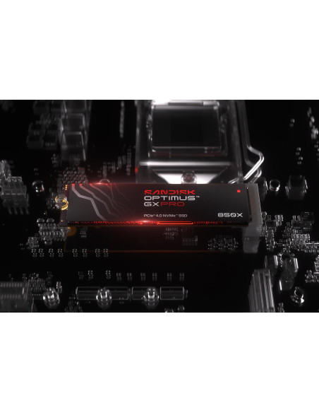 SSD, SANDISK, 1200xTBW rating, MTBF 1750000 h, Read speed 7300 MB/s, Write speed 6600 MB/s, NVMe Yes, PCI Express 4.0, M.2, 200