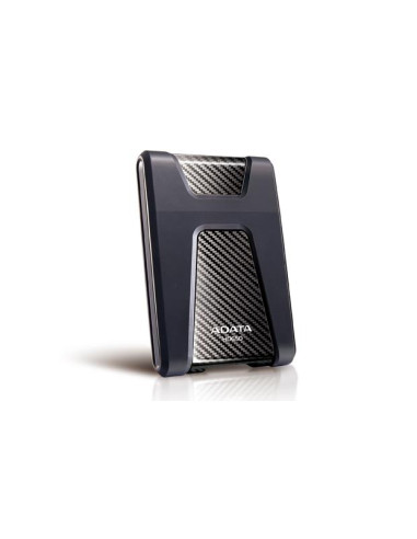 External HDD, ADATA, 1TB, USB 3.1, Colour Black, AHD650-1TU31-CBK