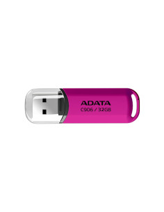 MEMORY DRIVE FLASH USB2 32GB/PINK AC906-32G-RPP ADATA