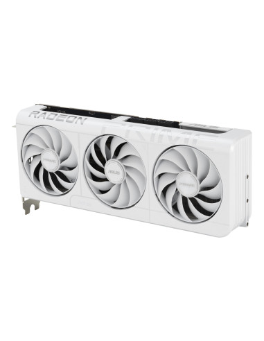 Graphics Card, ASUS, AMD, Radeon RX 9070 XT, 2460 MHz, 16 GB, GDDR6, 256 bit, PCI Express 5.0, Active, PRIME-RX9070XT-O16G-WH