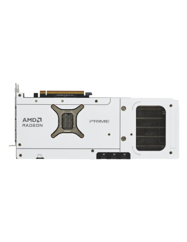 Graphics Card, ASUS, AMD, Radeon RX 9070 XT, 2460 MHz, 16 GB, GDDR6, 256 bit, PCI Express 5.0, Active, PRIME-RX9070XT-O16G-WH