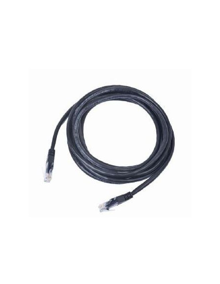 PATCH CABLE CAT5E UTP 1M/BLACK PP12-1M/BK GEMBIRD