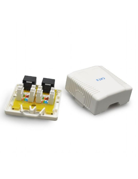 CABLE ACC MOUNT BOX CAT6 UTP/2P NCAC-2U6-01 GEMBIRD