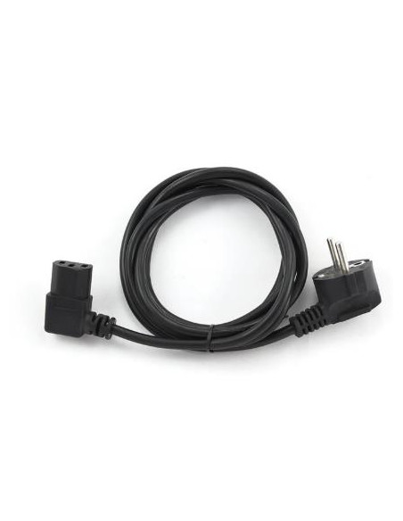 CABLE POWER ANGLED C13 1.8M/PC-186A-075-1.8M GEMBIRD