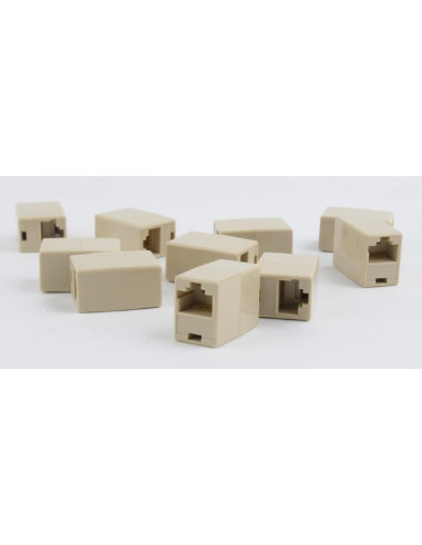 CABLE ACC IN-LINE COUPLER 8P8C/10 PCS BAG TA-350-10 GEMBIRD