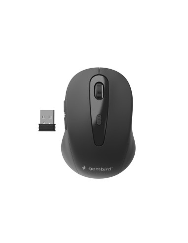 MOUSE USB OPTICAL WRL/BLACK MUSW-6B-01 GEMBIRD