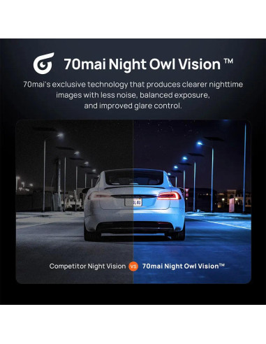 DASHCAM 4K OMNI/X800 BLACK 70MAI