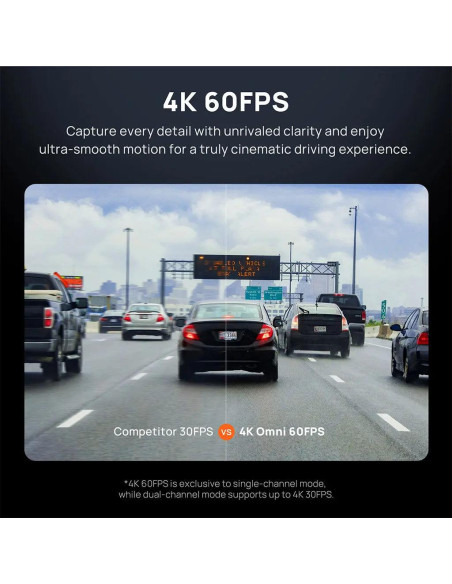 DASHCAM 4K OMNI/X800 BLACK 70MAI