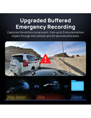 DASHCAM 4K OMNI/X800 BLACK 70MAI