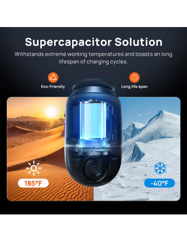 DASHCAM 4K OMNI/X800 BLACK 70MAI