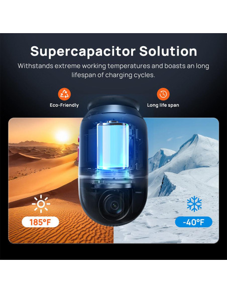 DASHCAM 4K OMNI/X800 BLACK 70MAI