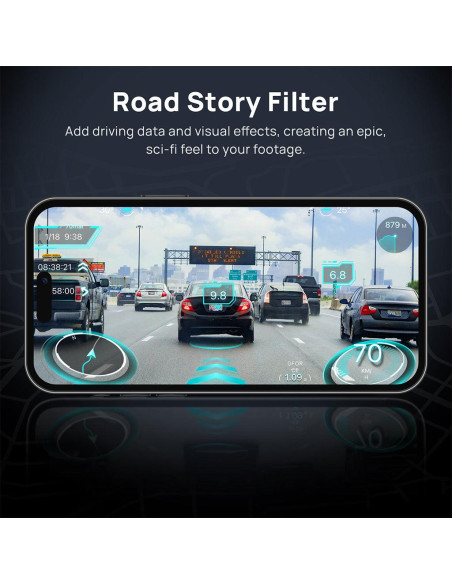 DASHCAM 4K OMNI/X800 BLACK 70MAI