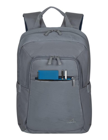 NB BACKPACK ALPENDORF ECO 14"/7523 GREY RIVACASE