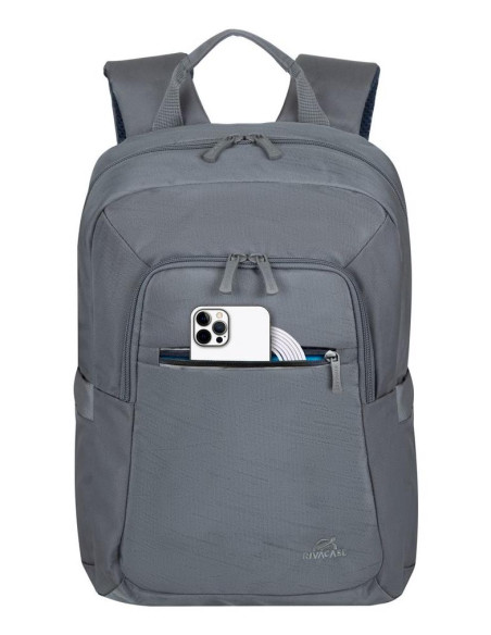 NB BACKPACK ALPENDORF ECO 14"/7523 GREY RIVACASE
