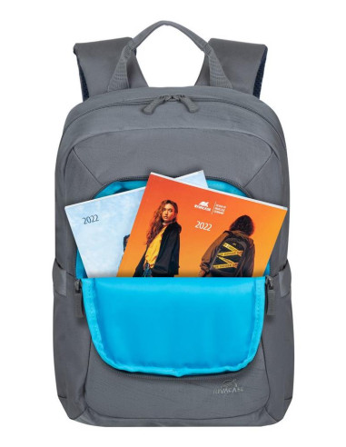 NB BACKPACK ALPENDORF ECO 14"/7523 GREY RIVACASE