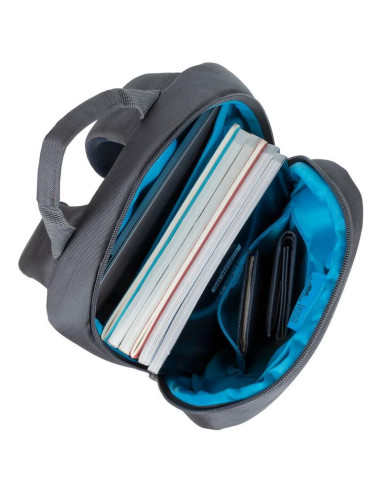 NB BACKPACK ALPENDORF ECO 14"/7523 GREY RIVACASE