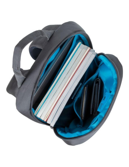 NB BACKPACK ALPENDORF ECO 14"/7523 GREY RIVACASE