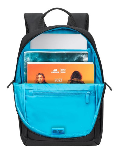 NB BACKPACK ALPENDORF ECO 14"/7523 BLACK RIVACASE