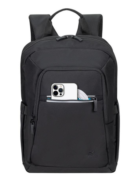 NB BACKPACK ALPENDORF ECO 14"/7523 BLACK RIVACASE