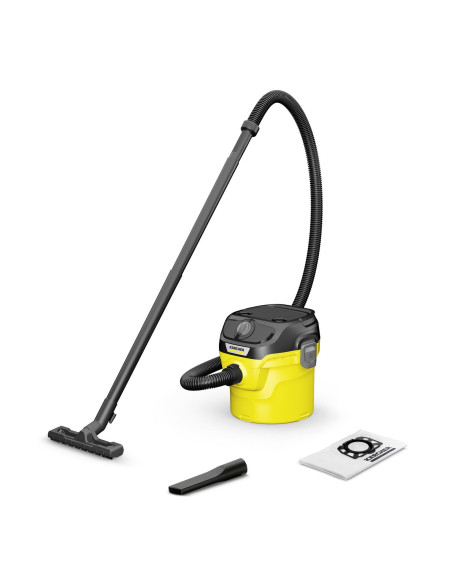 Vacuum Cleaner, KARCHER, Suction power 220 AW, Input power 1000 W, Dust capacity 12 L, Drum vacuum, Cleaning type dry&wet, Dust
