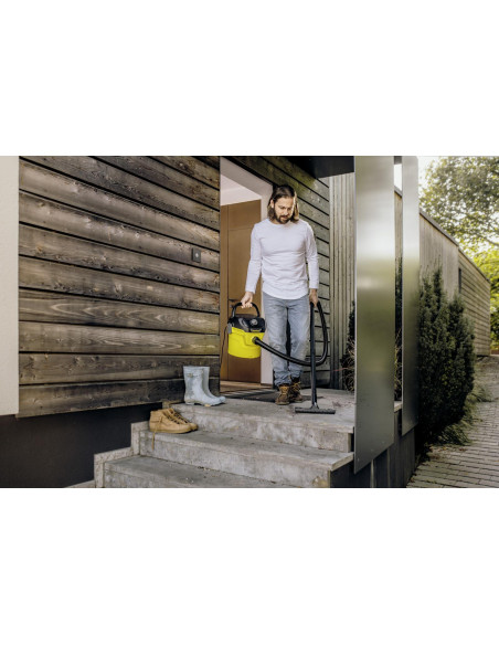 Vacuum Cleaner, KARCHER, Suction power 220 AW, Input power 1000 W, Dust capacity 12 L, Drum vacuum, Cleaning type dry&wet, Dust