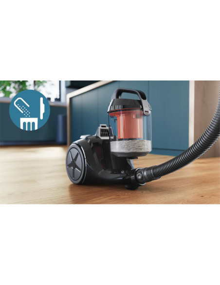 Vacuum Cleaner, PHILIPS, Input power 800 W, Dust capacity 1.3 L, Cylinder vacuum, Cleaning type Dry, Dust container Bagless, Co