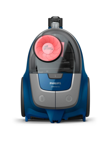 Vacuum Cleaner, PHILIPS, Bagless, 850 Watts, Capacity 1.3 l, Noise 77 dB, Dark Blue, Weight 4.4 kg, XB2123/09