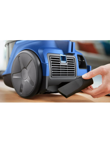 Vacuum Cleaner, PHILIPS, Bagless, 850 Watts, Capacity 1.3 l, Noise 77 dB, Dark Blue, Weight 4.4 kg, XB2123/09