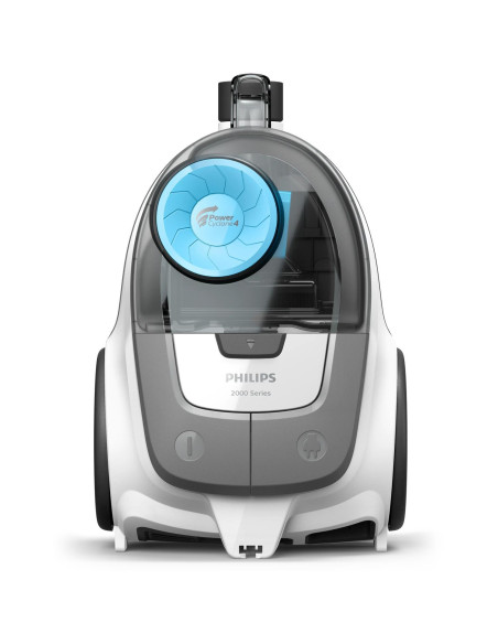 Vacuum Cleaner, PHILIPS, Bagless, 850 Watts, Capacity 1.3 l, Noise 77 dB, Blue/ White, Weight 4 kg, XB2122/09