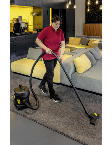 Vacuum Cleaner, KARCHER, Input power 850 W, Dust capacity 11 L, Drum vacuum, Cleaning type Dry, Dust container Dust bag, Colour