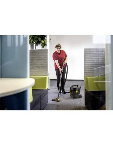 Vacuum Cleaner, KARCHER, Input power 850 W, Dust capacity 11 L, Drum vacuum, Cleaning type Dry, Dust container Dust bag, Colour