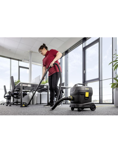 Vacuum Cleaner, KARCHER, Input power 850 W, Dust capacity 11 L, Drum vacuum, Cleaning type Dry, Dust container Dust bag, Colour