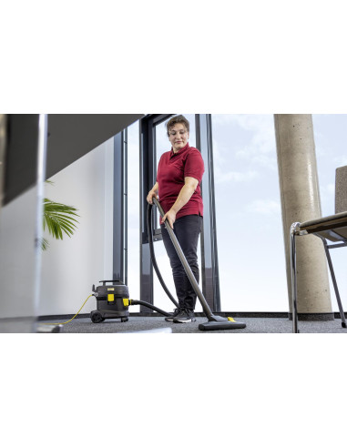 Vacuum Cleaner, KARCHER, Input power 850 W, Dust capacity 11 L, Drum vacuum, Cleaning type Dry, Dust container Dust bag, Colour