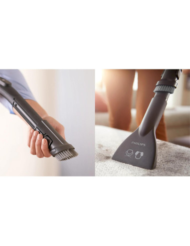 Vacuum Cleaner, PHILIPS, XD5123/10, Bagged, 900 Watts, Capacity 4 l, Noise 77 dB, Black, Weight 4.6 kg, XD5123/10