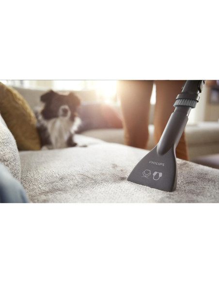 Vacuum Cleaner, PHILIPS, XD5123/10, Bagged, 900 Watts, Capacity 4 l, Noise 77 dB, Black, Weight 4.6 kg, XD5123/10