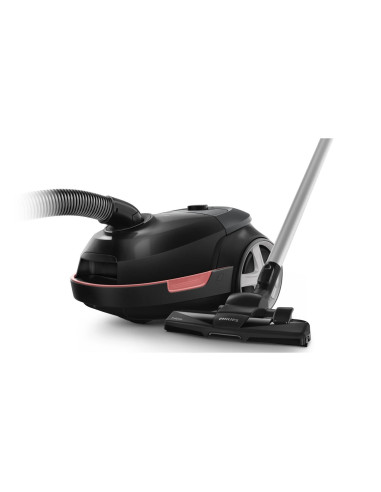 Vacuum Cleaner, PHILIPS, XD5123/10, Bagged, 900 Watts, Capacity 4 l, Noise 77 dB, Black, Weight 4.6 kg, XD5123/10