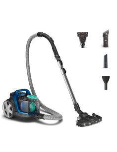 Vacuum Cleaner, PHILIPS, Cordless, 900 Watts, Capacity 1.5 l, Noise 77 dB, Black, Weight 4.5 kg, FC9557/09